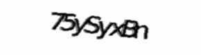 Security check image, please type the characters shown